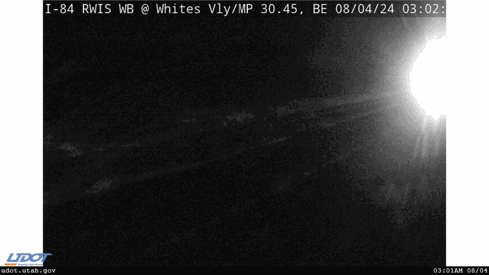 Traffic Cam I-84 RWIS WB @ Whites Valley MP 30.45 BE